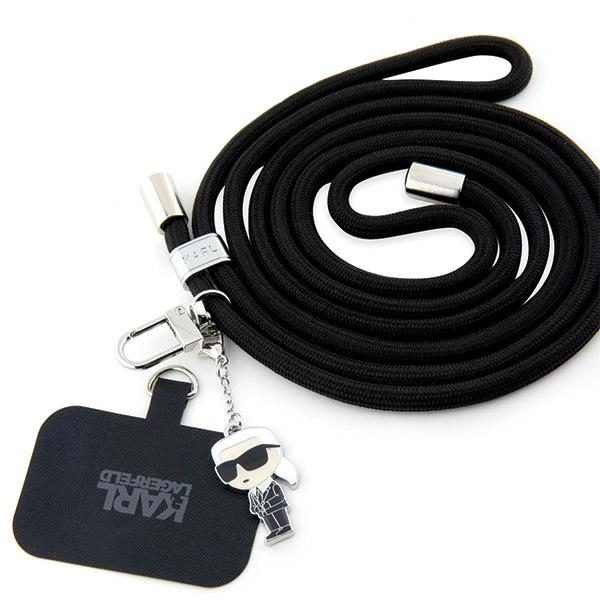 Snur Telefon Karl Lagerfeld Ikonik Karl, Negru