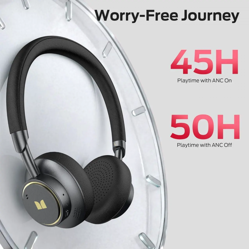 Handsfree Bluetooth Monster N-tune mini 02, A2DP, ANC, Negru - Legatura Bluetooth stabila