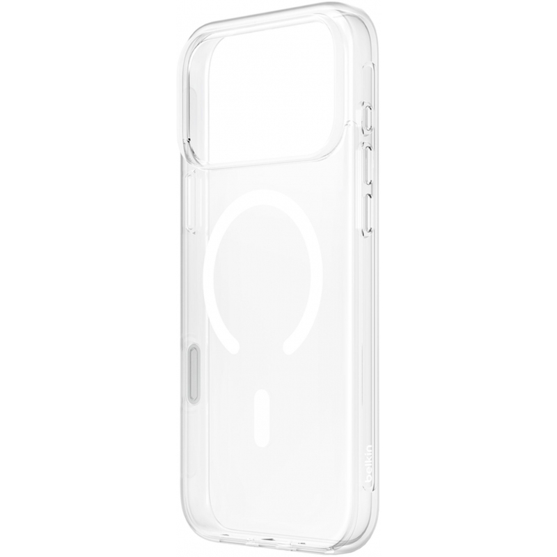 Husa MagSafe pentru Apple iPhone 17 Pro Max / 18 Pro Max, Belkin, SheerForce Clear, Transparenta MSA032hqCL - MagSafe fara compromisuri