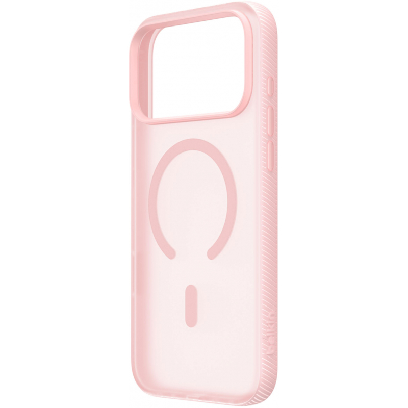 Husa MagSafe pentru Apple iPhone 17 Pro / 18 Pro, Belkin, SheerForce Grip, Roz MSA035hqPK - Detalii de montaj