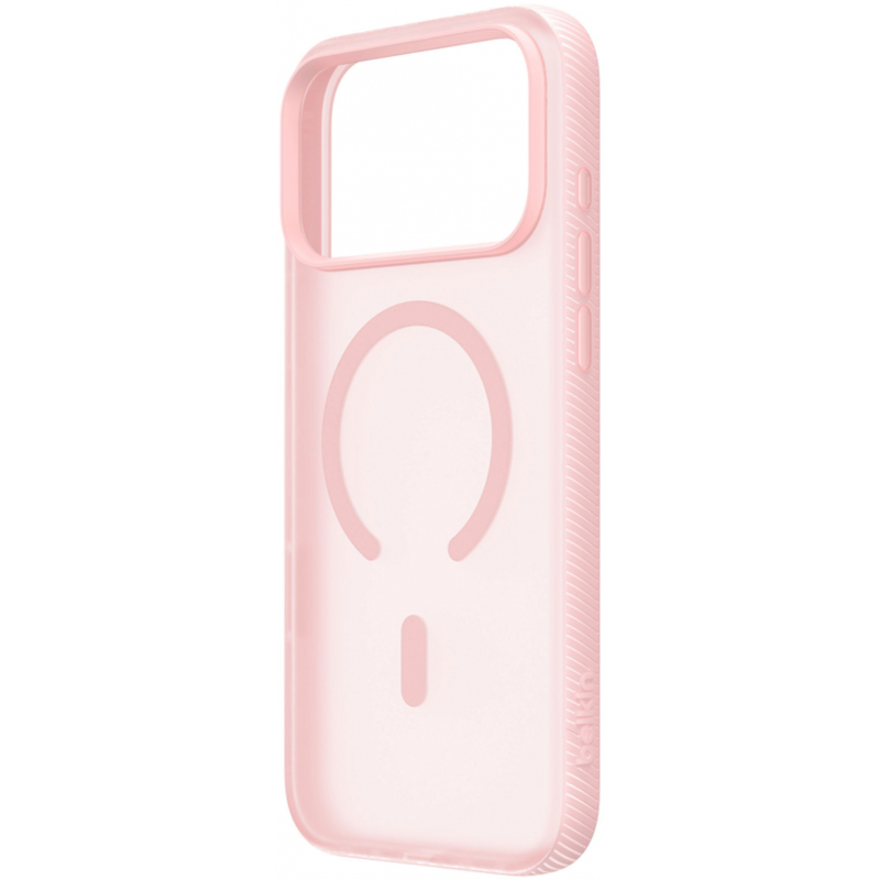 Husa MagSafe pentru Apple iPhone 17 Pro Max / 18 Pro Max, Belkin, SheerForce Grip, Roz MSA036hqPK - Roz-ul in timp
