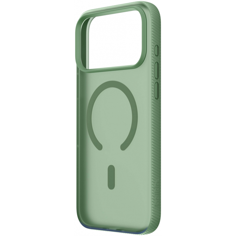 Husa MagSafe pentru Apple iPhone 17 Pro Max / 18 Pro Max, Belkin, SheerForce Grip, Verde MSA036hqSE - Verdele in lumina zilei