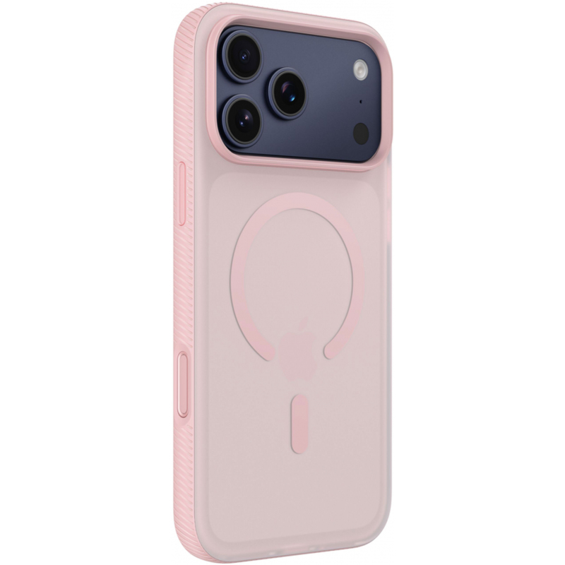 Husa MagSafe pentru Apple iPhone 17 Pro Max / 18 Pro Max, Belkin, SheerForce Grip, Roz MSA036hqPK - De ce merge ca surpriza