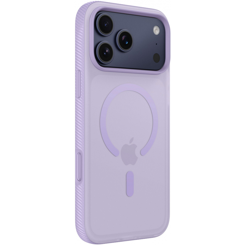 Husa MagSafe pentru Apple iPhone 17 Pro Max / 18 Pro Max, Belkin, SheerForce Grip, Violet MSA036hqLV - Cum arata violetul