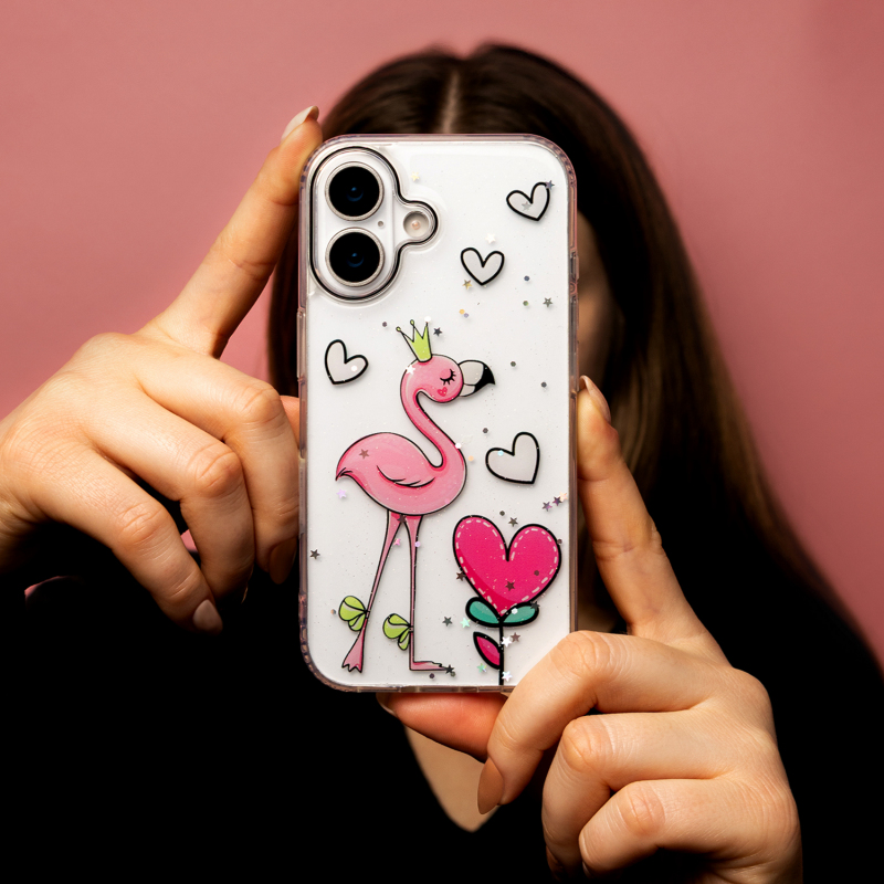 Husa pentru Apple iPhone 16 Pro Max, OEM, Ultra Trendy Love 2, Multicolor - Functionalitate si accesibilitate