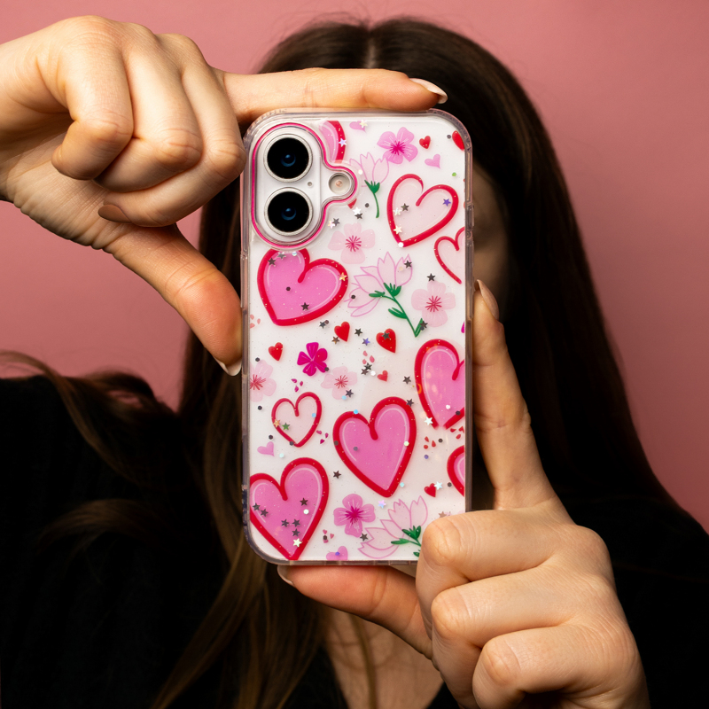 Husa pentru Apple iPhone 15 Pro, OEM, Ultra Trendy Love 1, Multicolor - Design si functionalitate zilnica