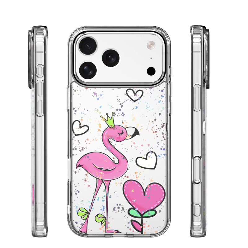 Husa pentru Apple iPhone 16 Pro Max, OEM, Ultra Trendy Love 2, Multicolor - Constructie si durabilitate