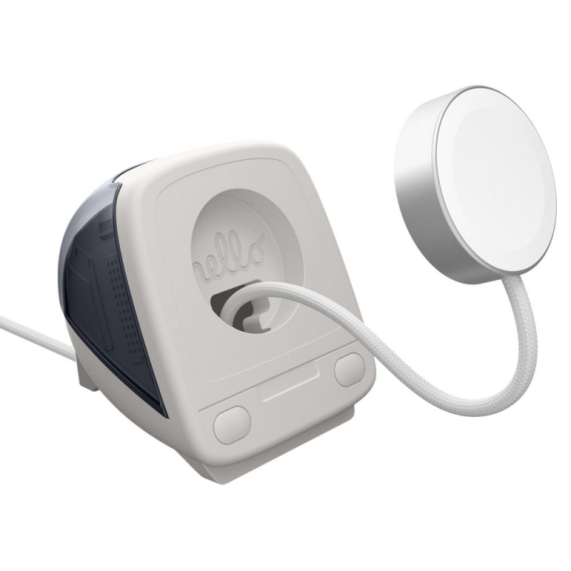 Suport Spigen C1 Classic pentru Incarcator Wireless Apple Watch Series, Gri AMP09340 - Doc stabil pentru incarcatorul wireless al ceasului