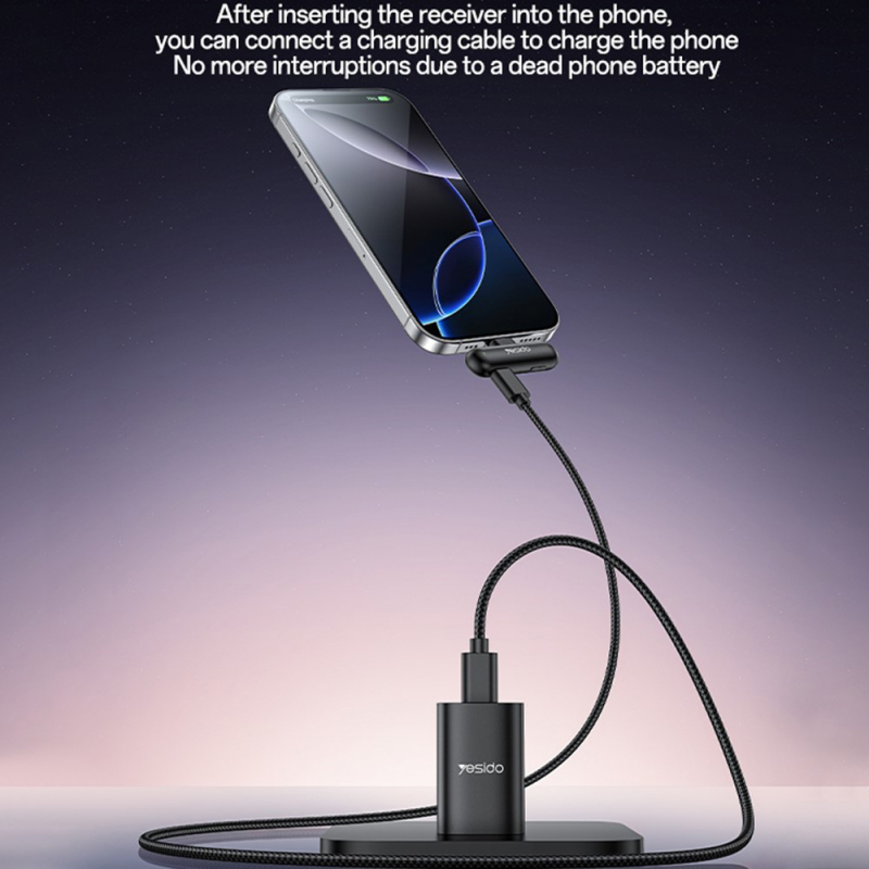 Lavaliera Yesido KR21, USB-C, Set 2 bucati, Neagra - Conectarea prin USB-C si ce iti trebuie