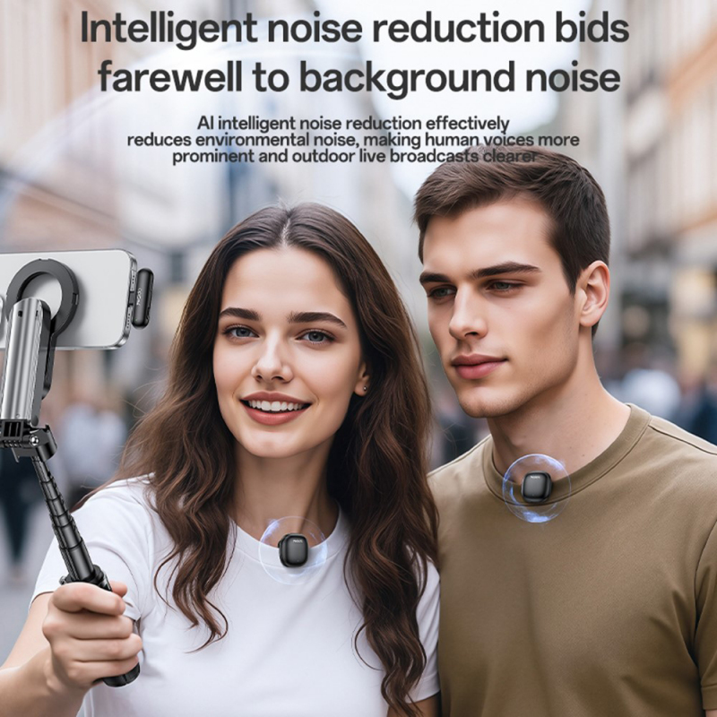 Lavaliera Yesido KR21, USB-C, Set 2 bucati, Neagra - Ce face procesarea de zgomot