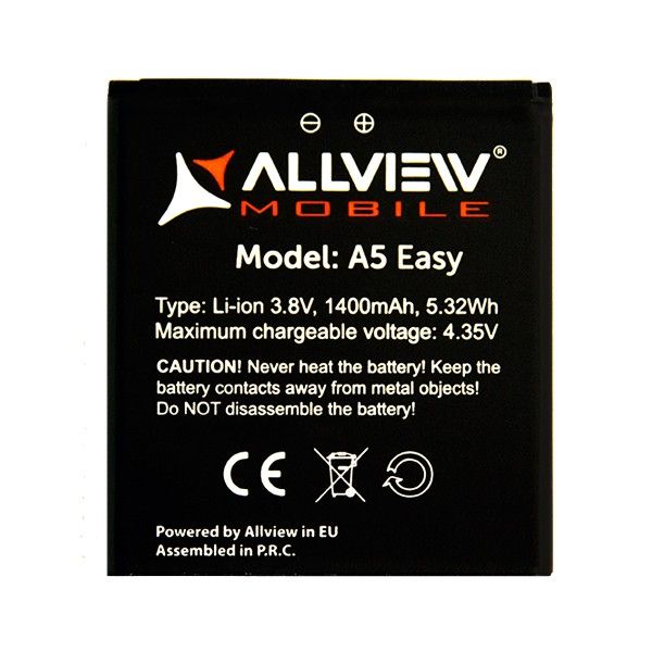 Baterie Acumulator Allview A5 Easy  Li-Ion 3.8V 1400 mAh 5.32Wh