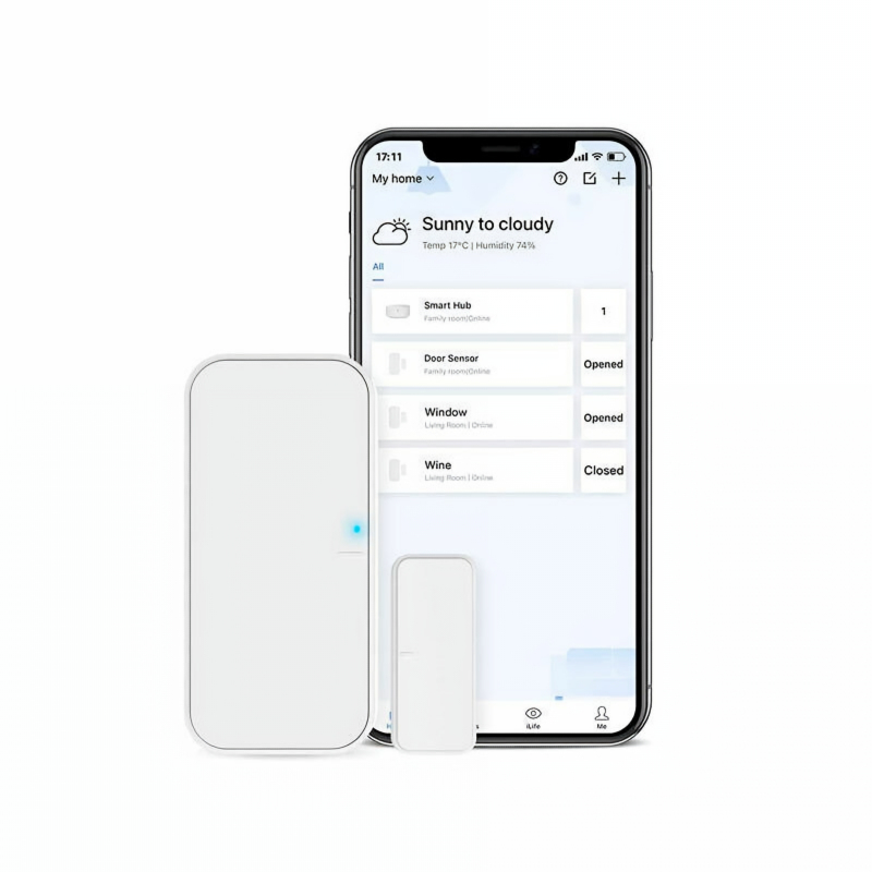 Senzor Usa / Fereastra Broadlink DS4 Cu Hub S3, Wi-Fi - Unde il montezi si la ce sa fii atent