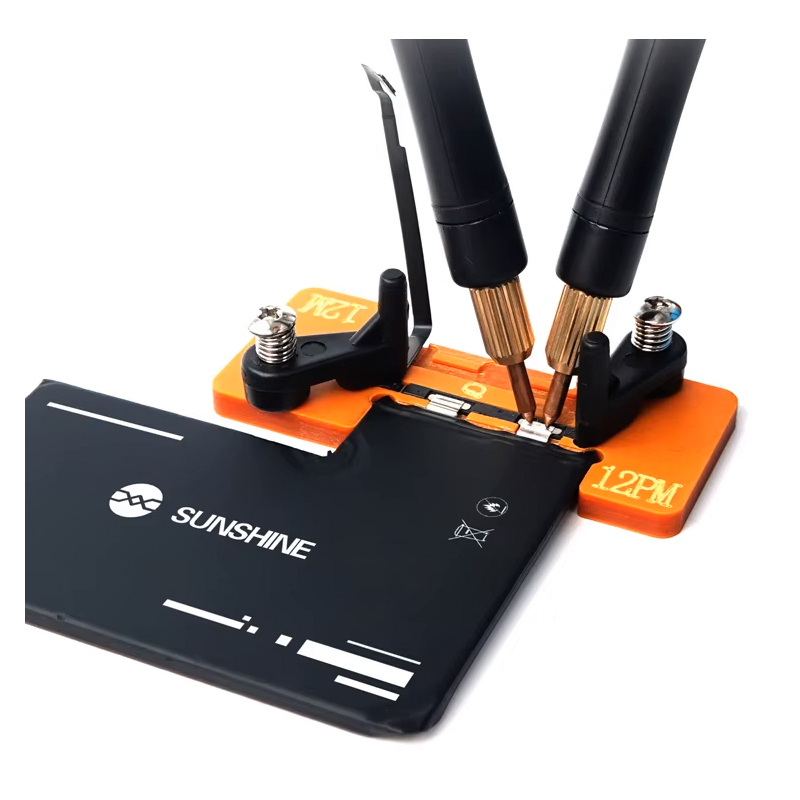 Suport Sudura Terminale Acumulator Relife RL-936WA1 pentru Apple iPhone 11 - 12 Series, 3in1 - Compatibilitate si pastrare