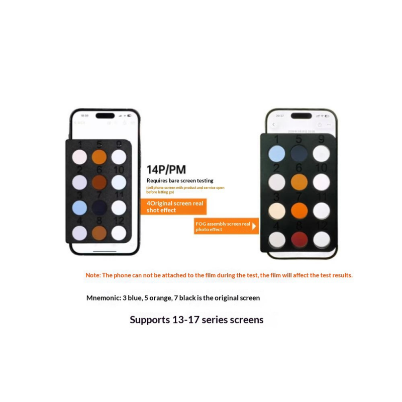 Tester Polarizare Display Mr.Yang pentru Apple iPhone 13 - 17 Series - La ce iti foloseste in receptie