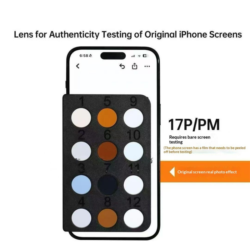 Tester Polarizare Display Mr.Yang pentru Apple iPhone 13 - 17 Series - Depozitare si grija