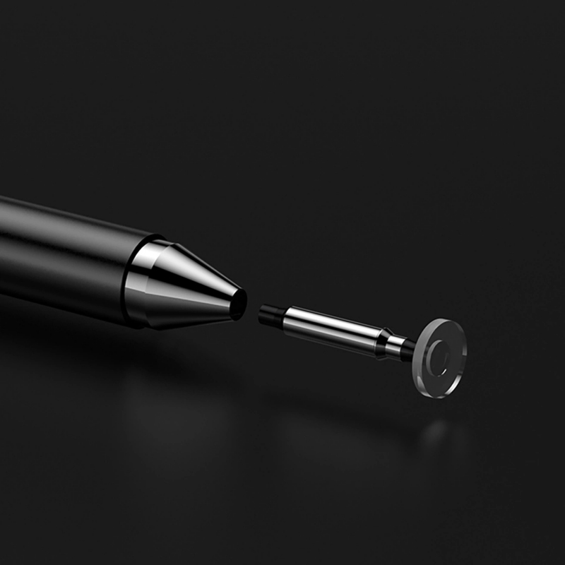 Touch Pen Joyroom JR-BP560, Negru - Varfuri care se schimba