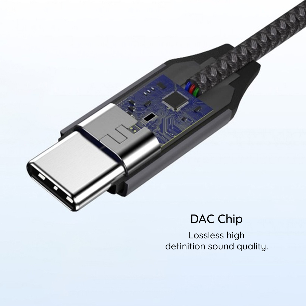 Adaptor Audio USB-C - 3.5mm Techsuit AC8 MusicDox, Gri - Cumparatura si compatibilitate