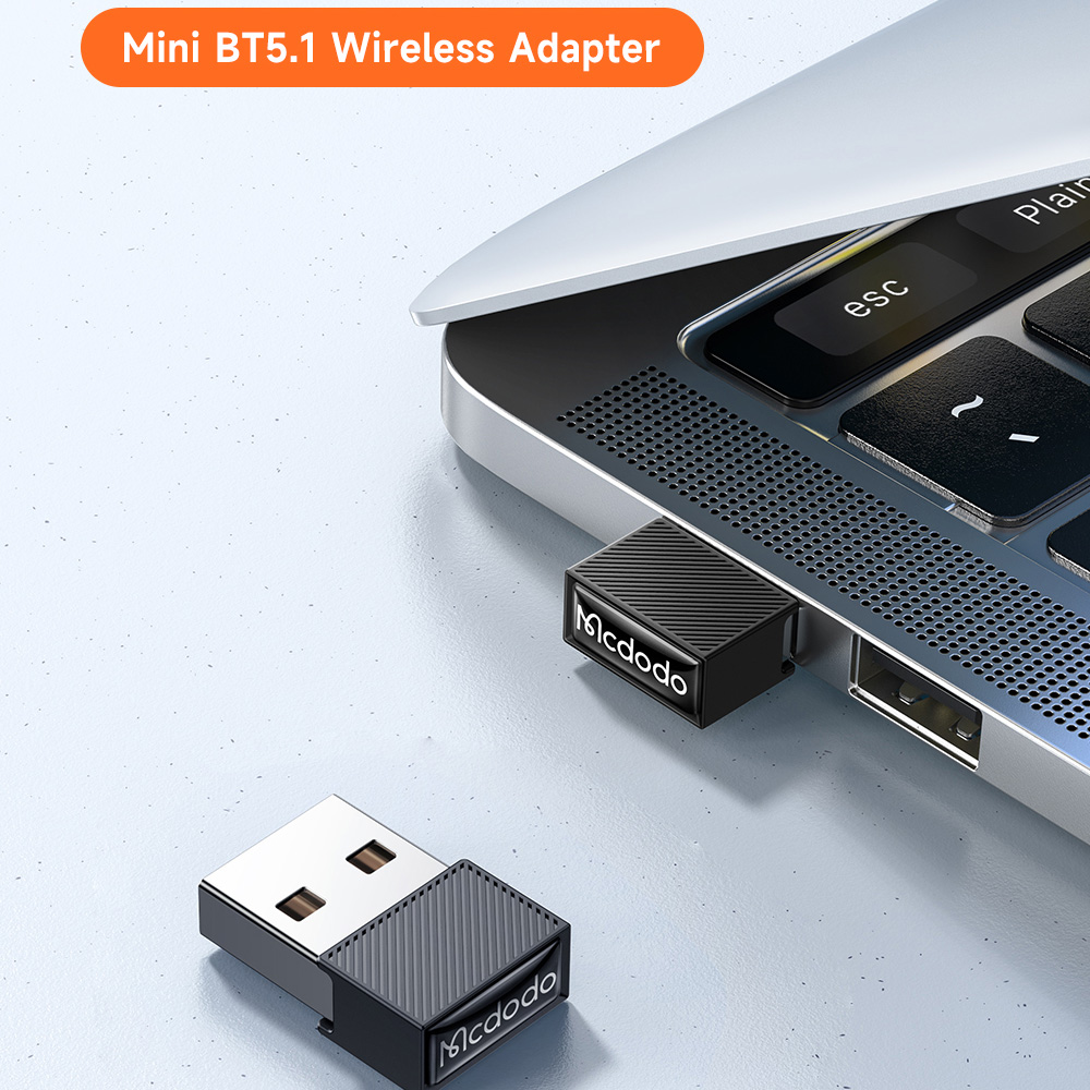 Adaptor Wireless McDodo OT-1580, Negru - Fara fir, fara batai de cap