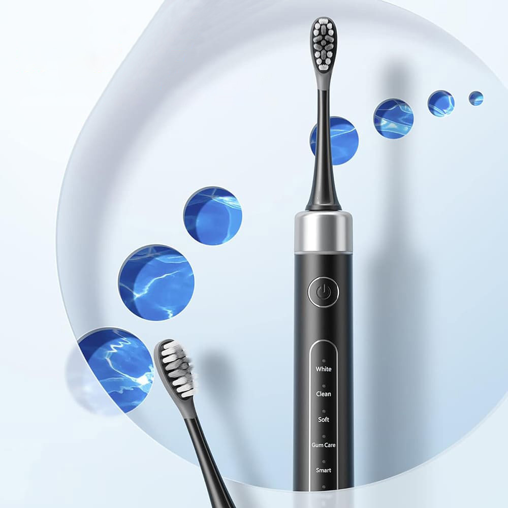 Capat Rezerva Gum Care pentru Periuta Electrica Bitvae S2 / S3, Set 4 bucati, Alb - Uscarea corecta intre utilizari