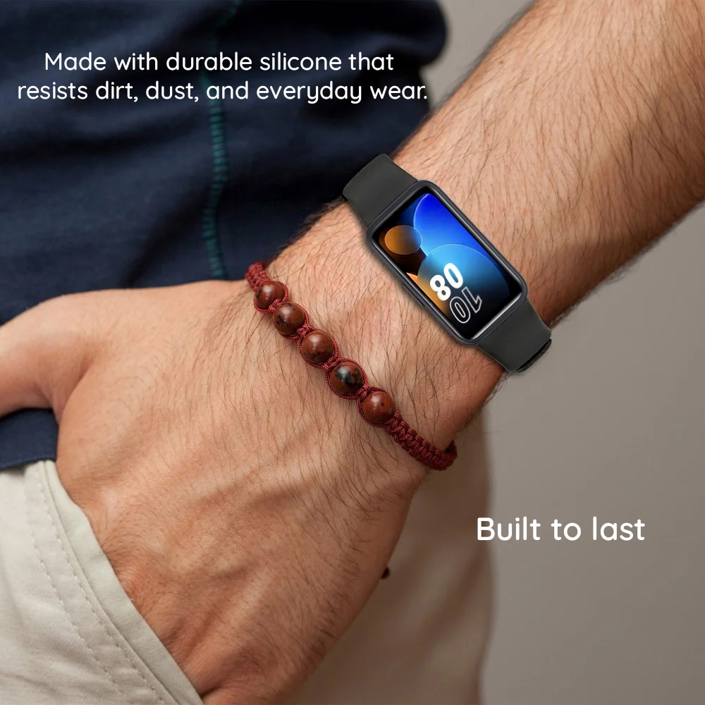 Curea Techsuit W081 pentru Honor Band 11 / 11 Pro, Roz - Compatibilitate