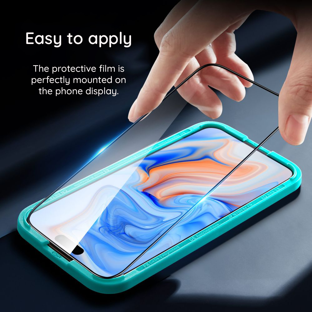 Folie de protectie Ecran ESR Armorite UltraFit pentru Apple iPhone 18 Pro Max / 17 Pro Max, Sticla Securizata, Full Glue, Set 2 bucati, Neagra - Semnele ca e timpul sa o schimbi