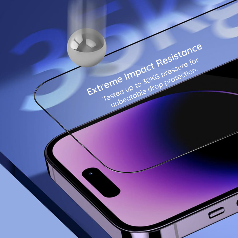 Folie de protectie Ecran Privacy Blueo Premium Sapphire Applicator pentru Apple iPhone 18 Pro Max, Sticla Securizata, Full Glue - Utilizare si intretinere