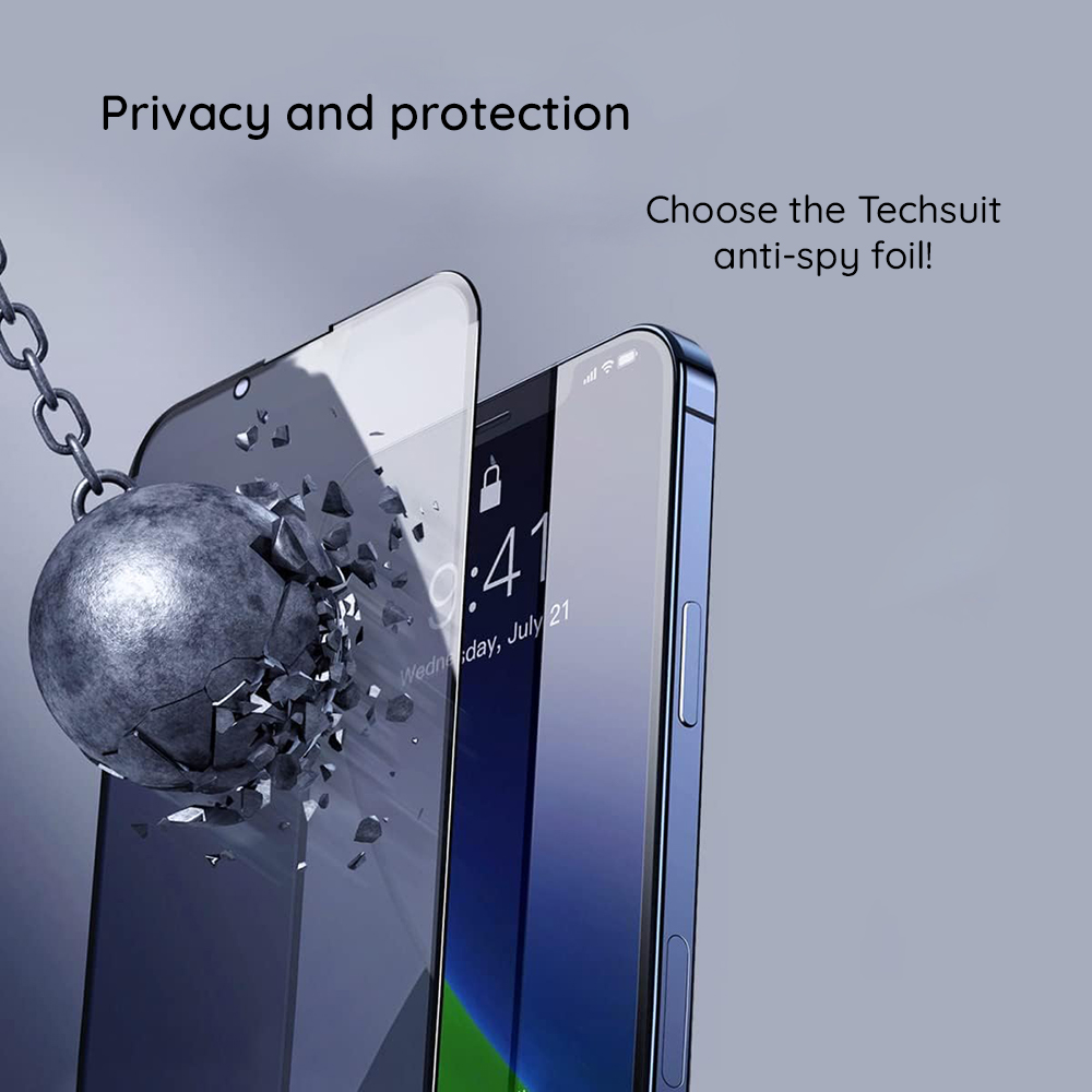Folie de protectie Ecran Privacy Techsuit pentru Xiaomi Redmi Note 17 4G / Note 17 5G, Sticla Securizata, Full Glue, 111D - Compatibilitate