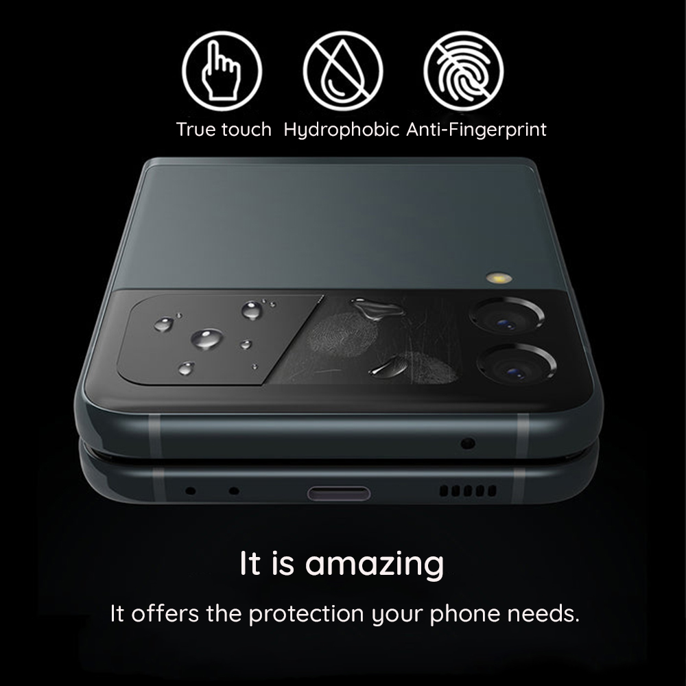 Folie de protectie Ecran Exterior Ringke Pro pentru Samsung Galaxy Z Flip8 F776, Sticla Securizata, Full Glue, Set 2 bucati - Adeziv pe toata suprafata si atingerea
