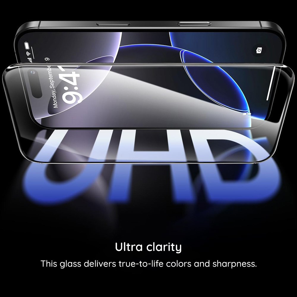 Folie de protectie Ecran Techsuit pentru Samsung Galaxy S24 FE S721, Sticla Securizata, Full Glue, Neagra - Claritate si transparenta pastrate
