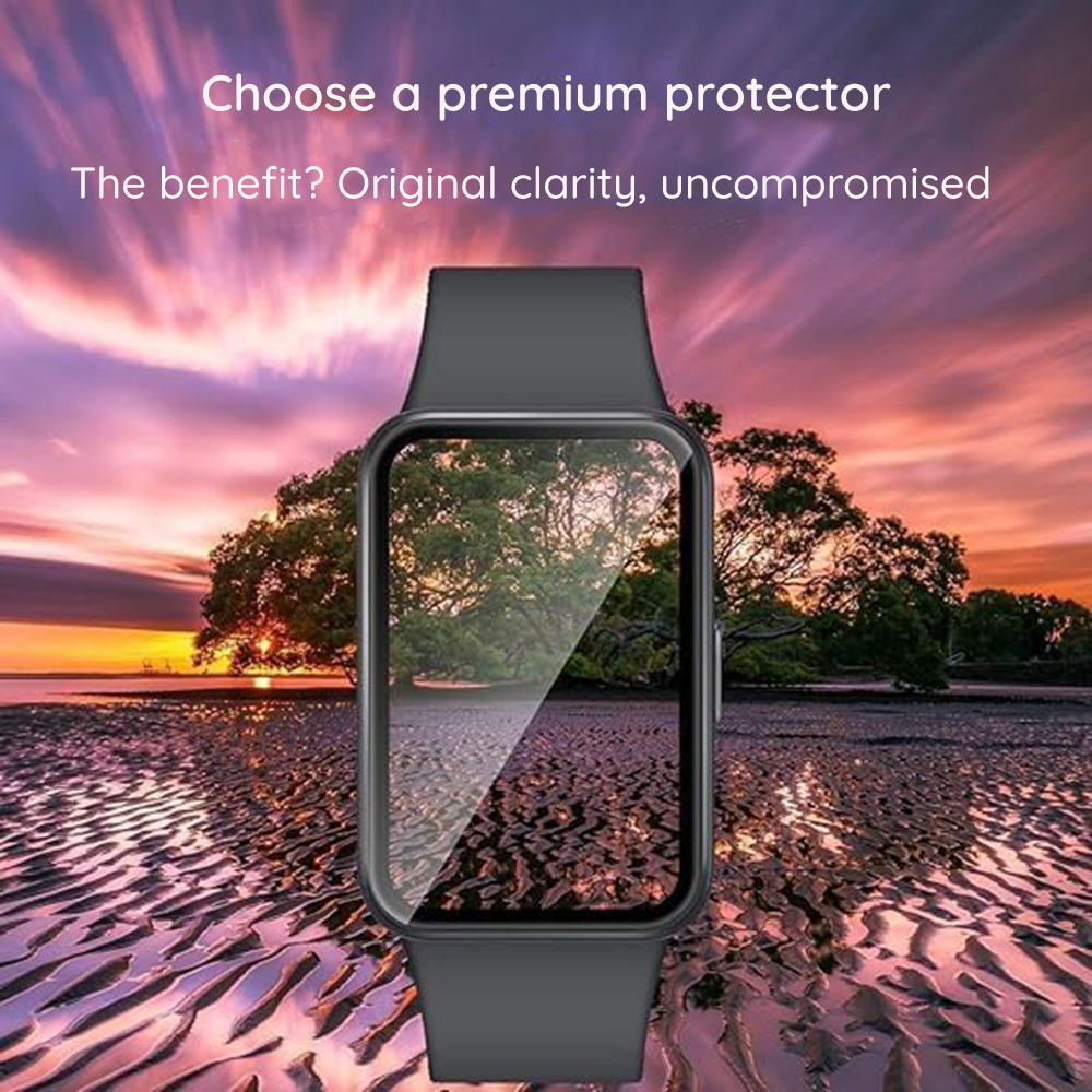 Folie Protectie Techsuit Nano Flex pentru Garmin Fenix 7S, Set 2 bucati, Plastic, Neagra - Potrivire pe Garmin Fenix 7S