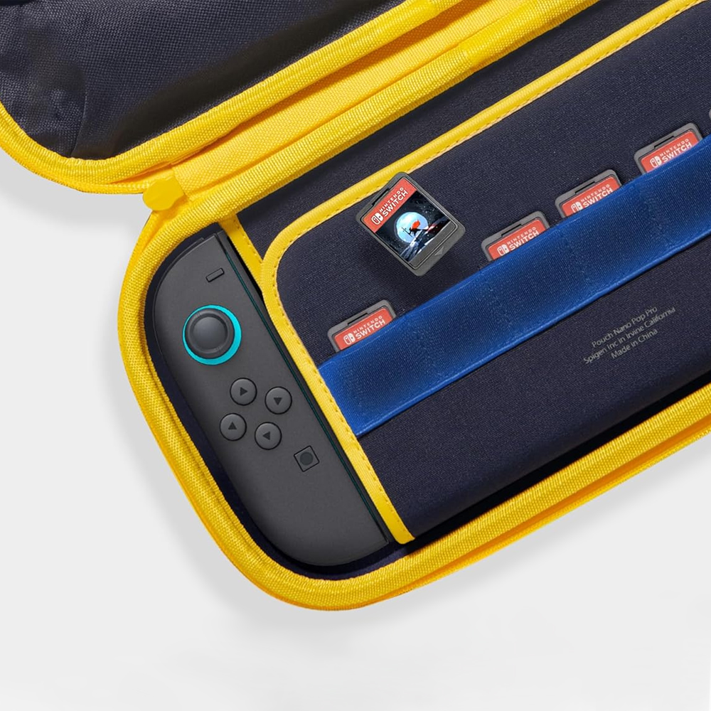 Geanta Protectie Spigen Nano Pop Pro pentru Consola Nintendo Switch 2, Bleumarin AGP09565 - De verificat inainte sa comanzi