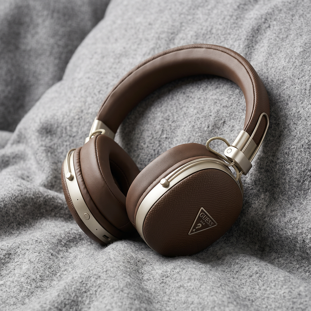 Handsfree Bluetooth Guess Grained Triangle Logo, A2DP, Albastru - Compatibilitate
