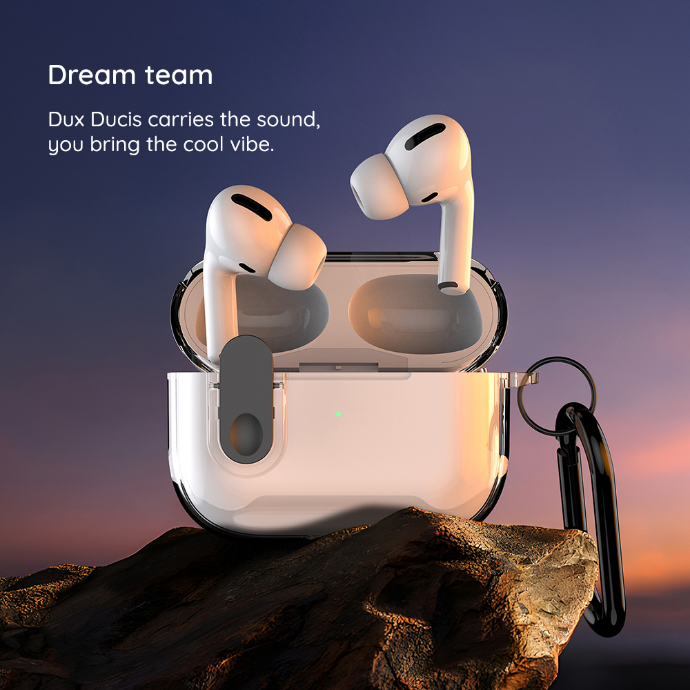 Husa DUX DUCIS PECL pentru Apple AirPods 4, Mov - Nuanta care se remarca