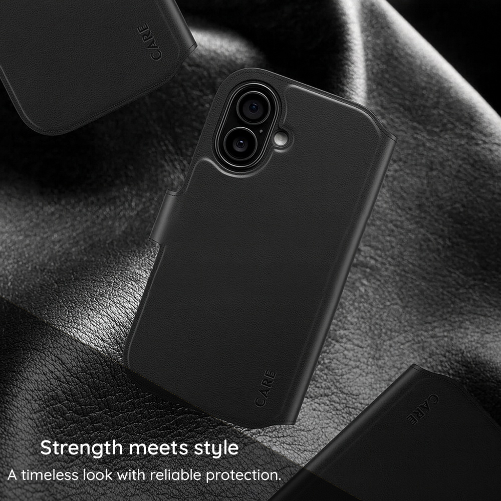 Husa MagSafe pentru Apple iPhone 17 Pro / 18 Pro, PanzerGlass, Care Feature Tango Two-in-One, Neagra - Doua moduri
