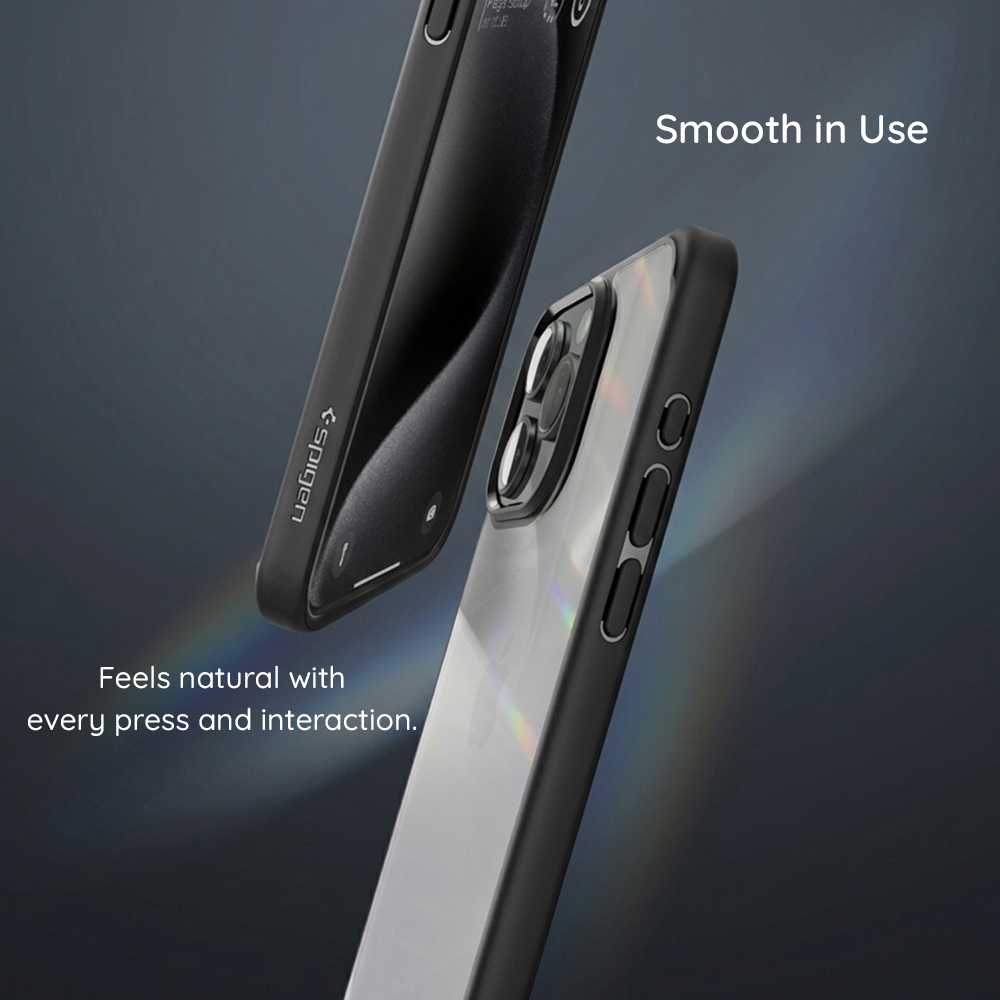 Husa MagSafe pentru Apple iPhone 18 Pro / 17 Pro, Spigen, Ultra Hybrid, Visinie Transparenta ACS12335 - Caracteristici
