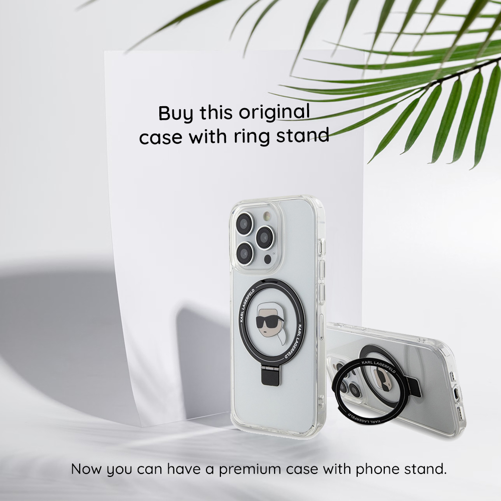 Husa MagSafe pentru Apple iPhone 18 Pro Max / 17 Pro Max, Karl Lagerfeld, Ring Stand 360 Choupette Pin, Roz - Compatibilitate
