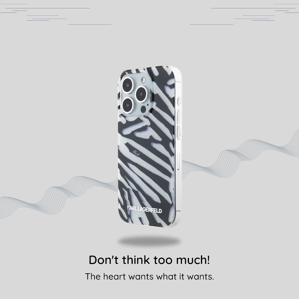 Husa pentru Apple iPhone 18 Pro / 17 Pro, Karl Lagerfeld, IML Glitter Karl and Choupette NFT, Transparenta - Compatibilitate