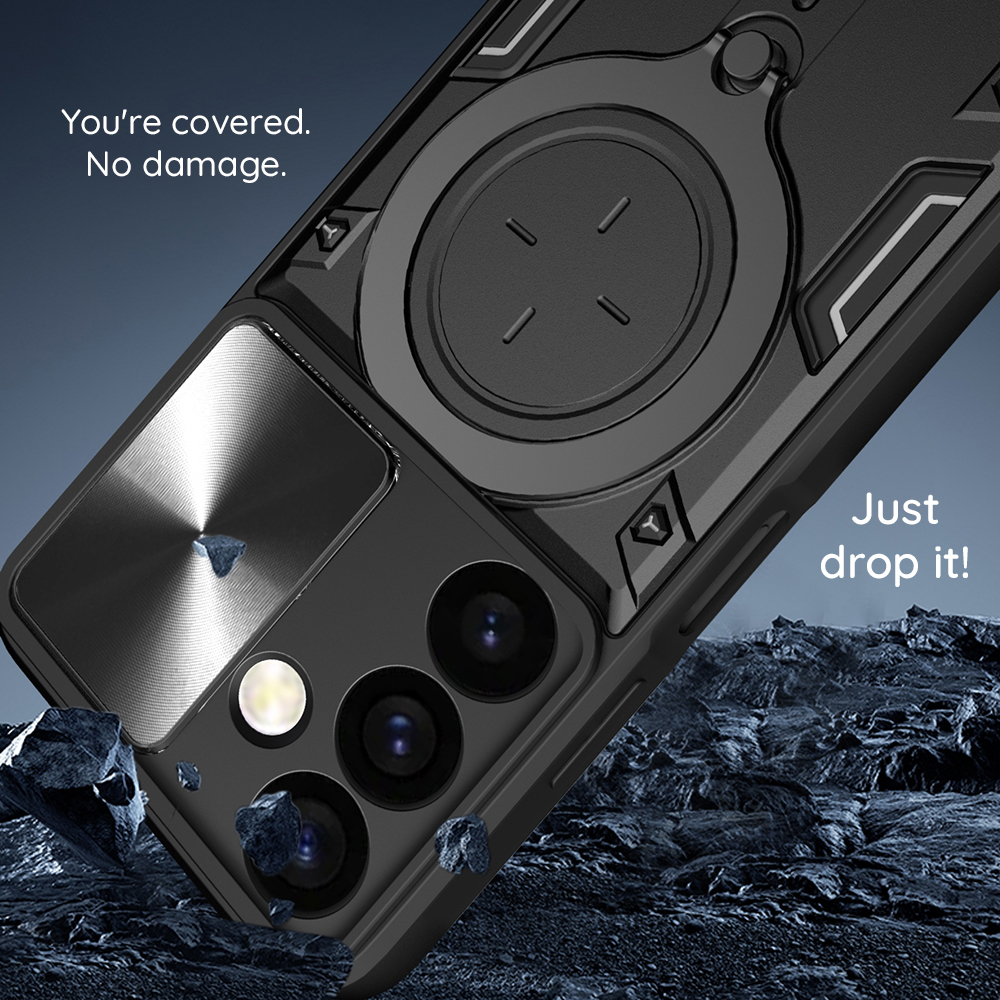 Husa pentru Google Pixel 10 Pro / 10, Techsuit, CamGuard Pro, Mov - Potrivire pe Pixel 10 Pro / 10