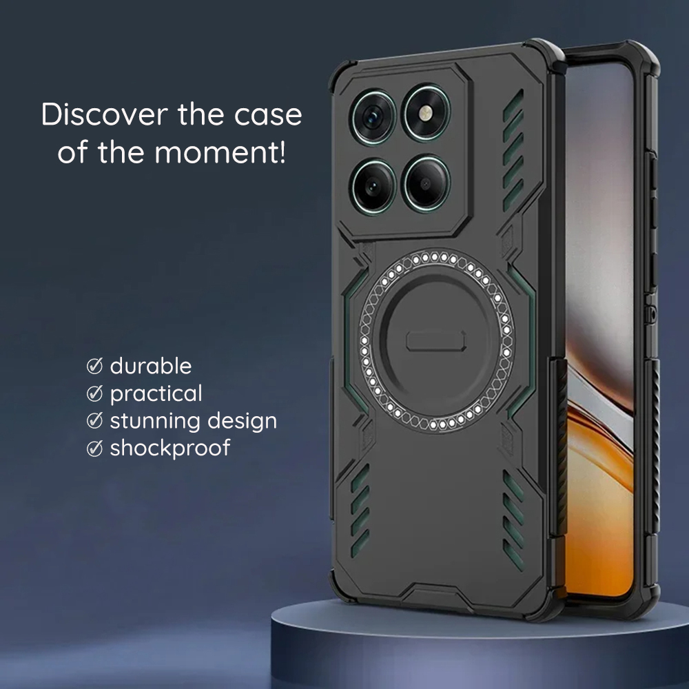 Husa MagSafe pentru OnePlus 15, Techsuit, ArmorMag, Albastra - Cum se comporta in timp