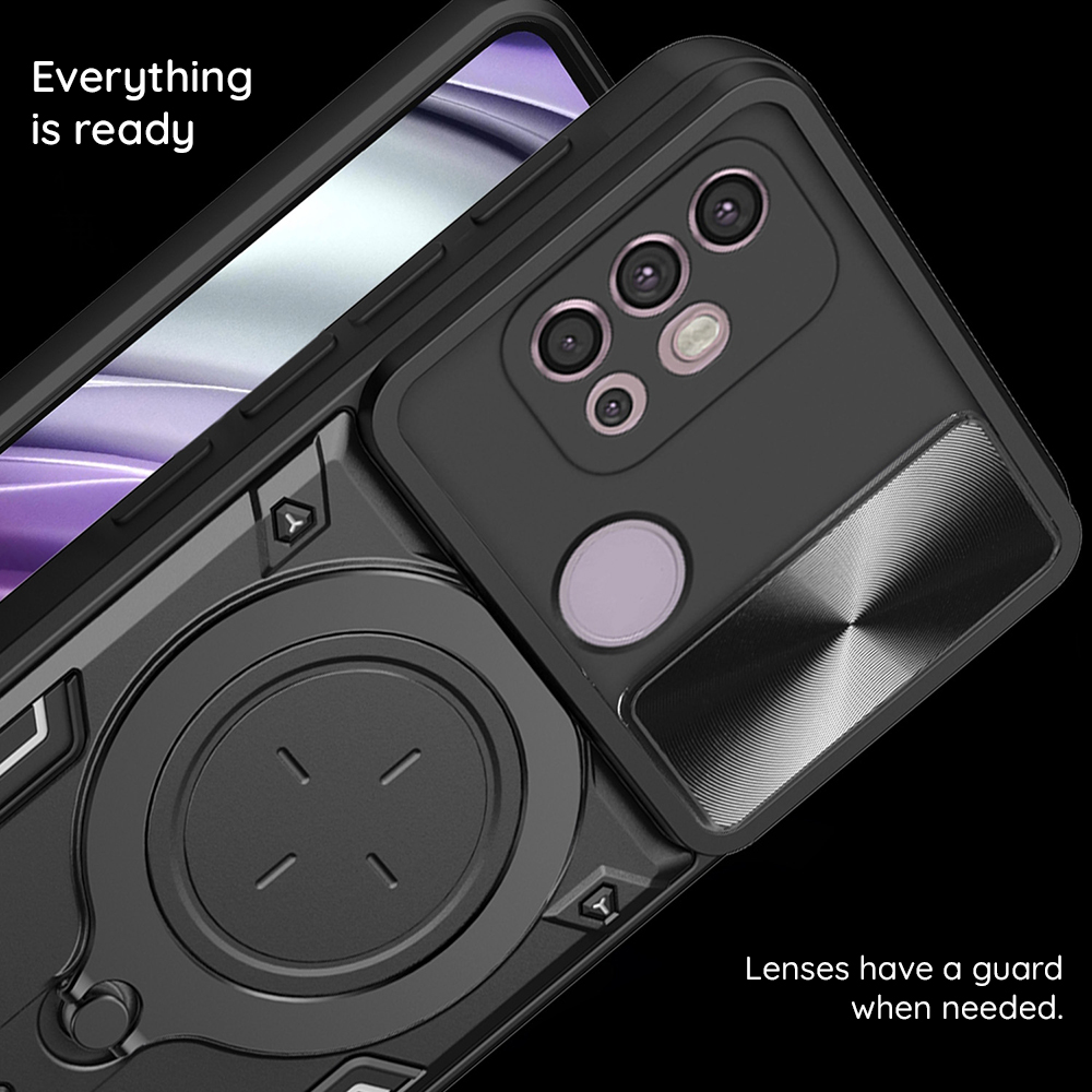 Husa pentru OnePlus 15, Techsuit, CamGuard Pro, Mov - Acces facil si protectie