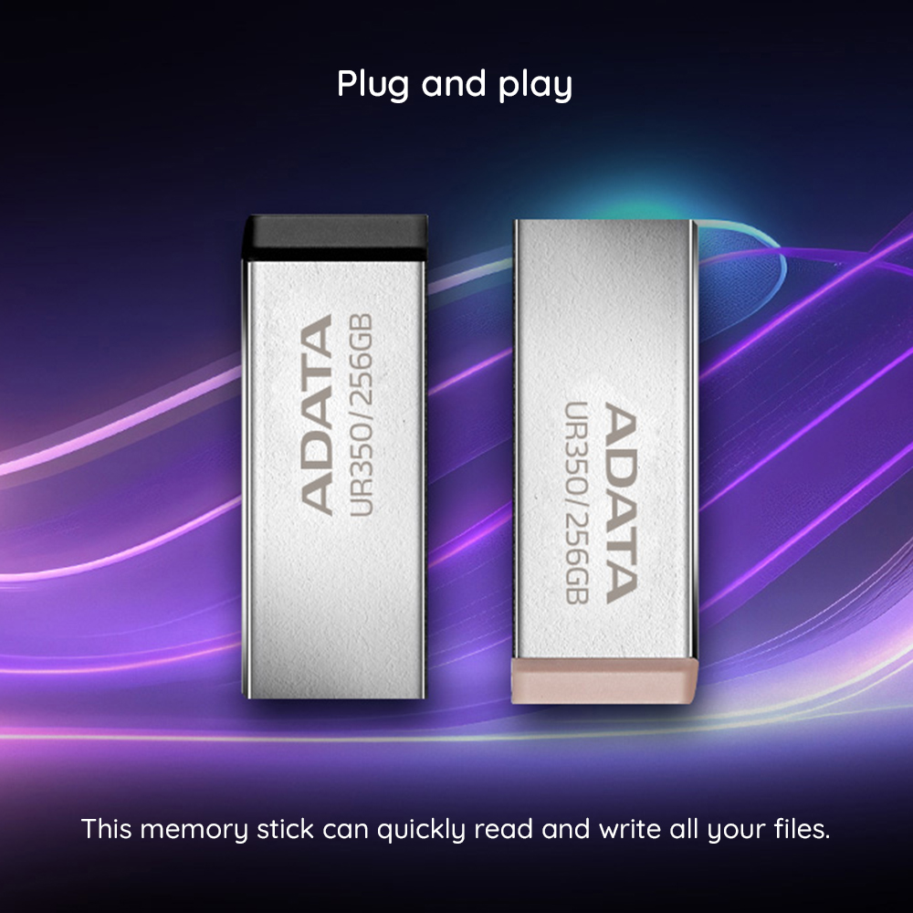 Memorie Externa USB-A 3.2 Adata UR350, 32Gb UR350-32G-RSR/BK - Caracteristici