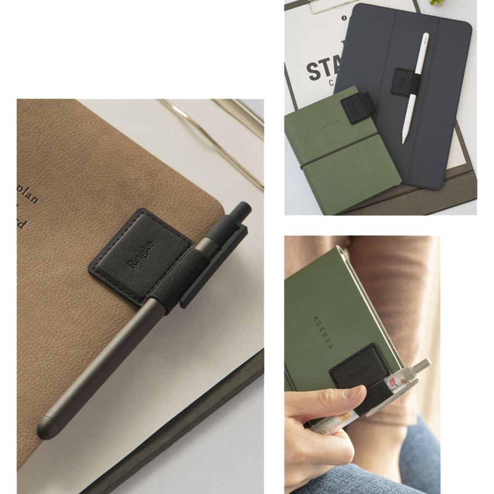 Suport Touch Pen Ringke, Negru - Un loc fix pentru accesoriul tau