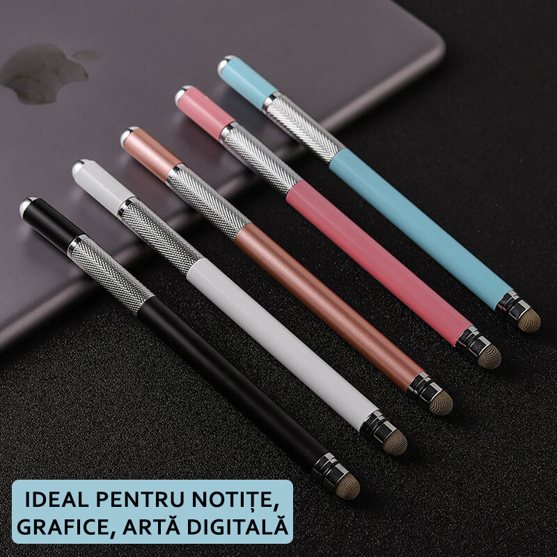 Touch Pen Techsuit JC03, Alb - Unde il pui la treaba
