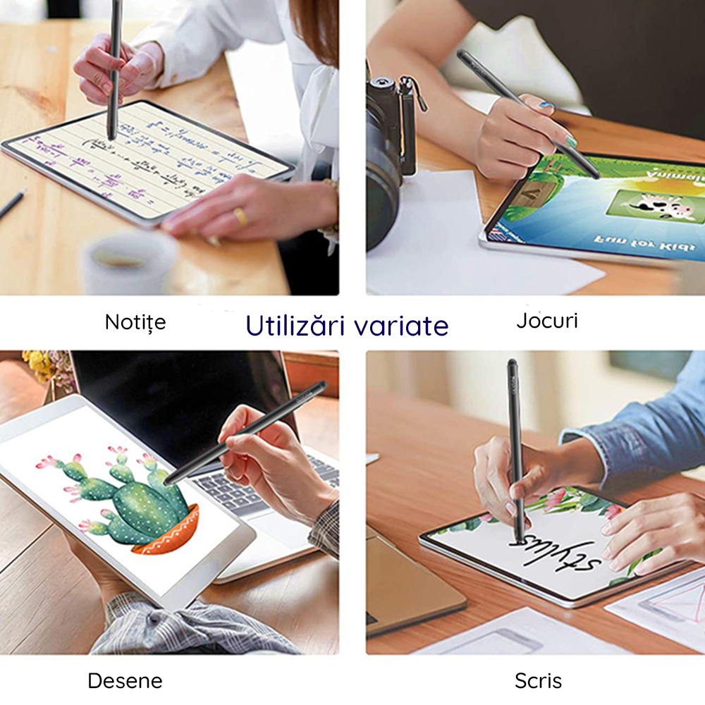 Touch Pen Yesido ST01, Alb - Fara setari si fara baterie