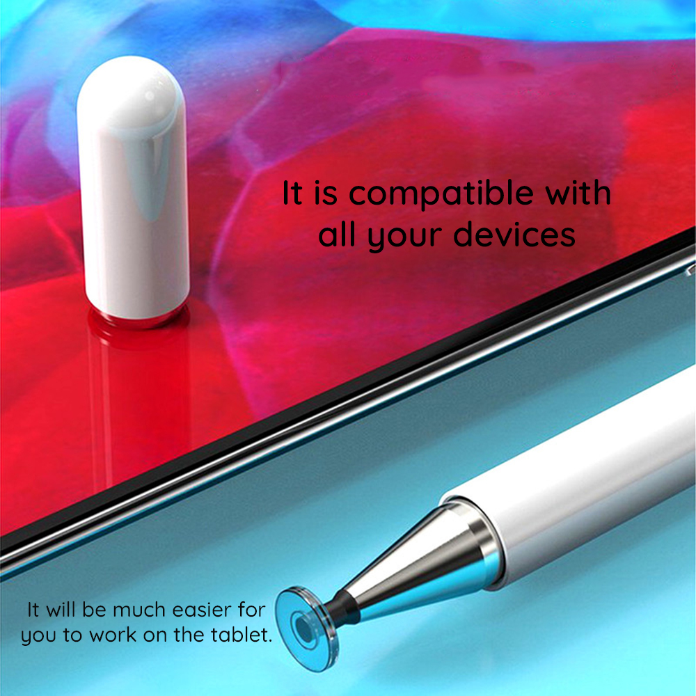 Touch Pen Yesido ST02, Alb - Ecranul ramane fara urme